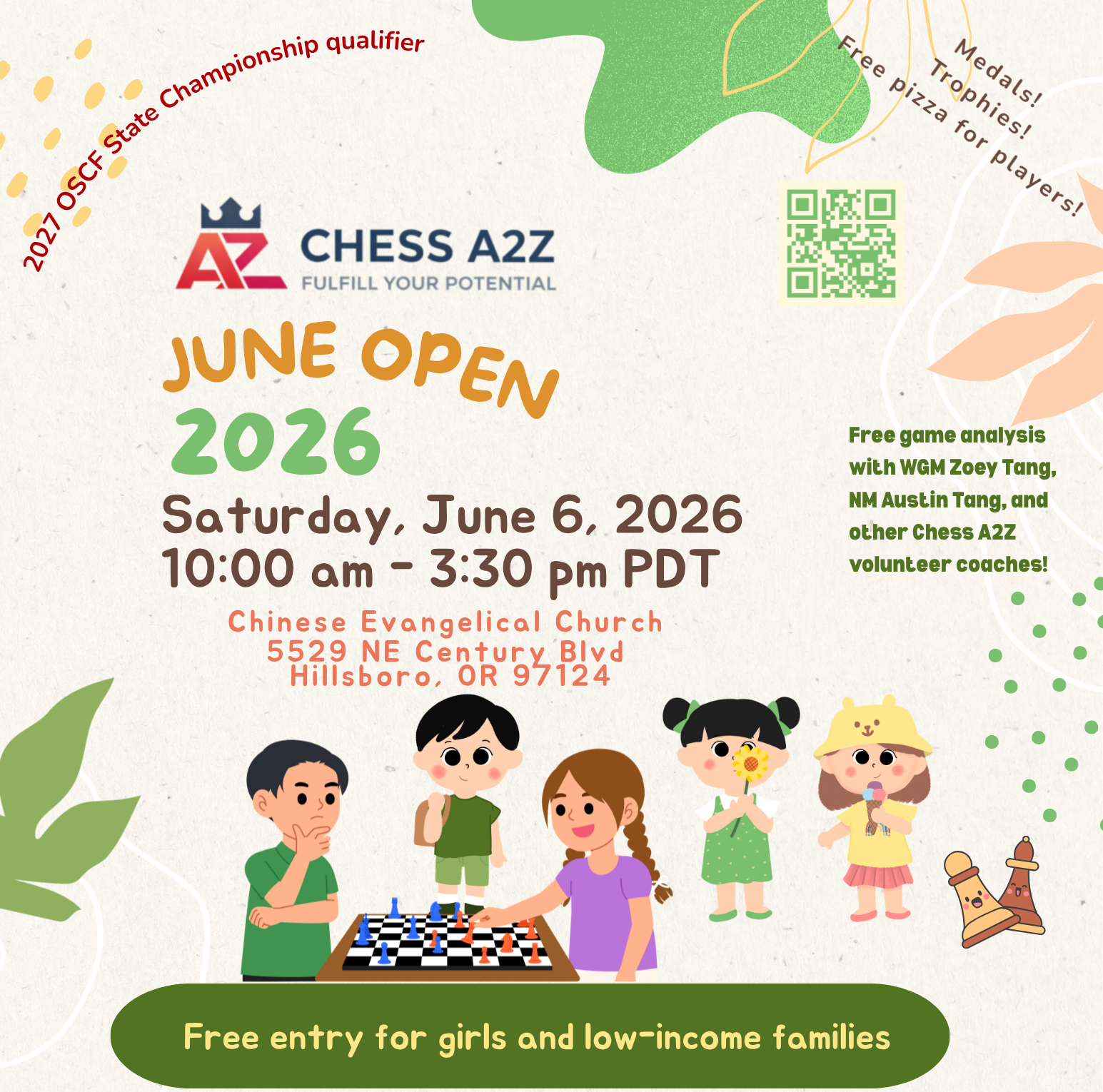 Chess A2Z June Open 2026