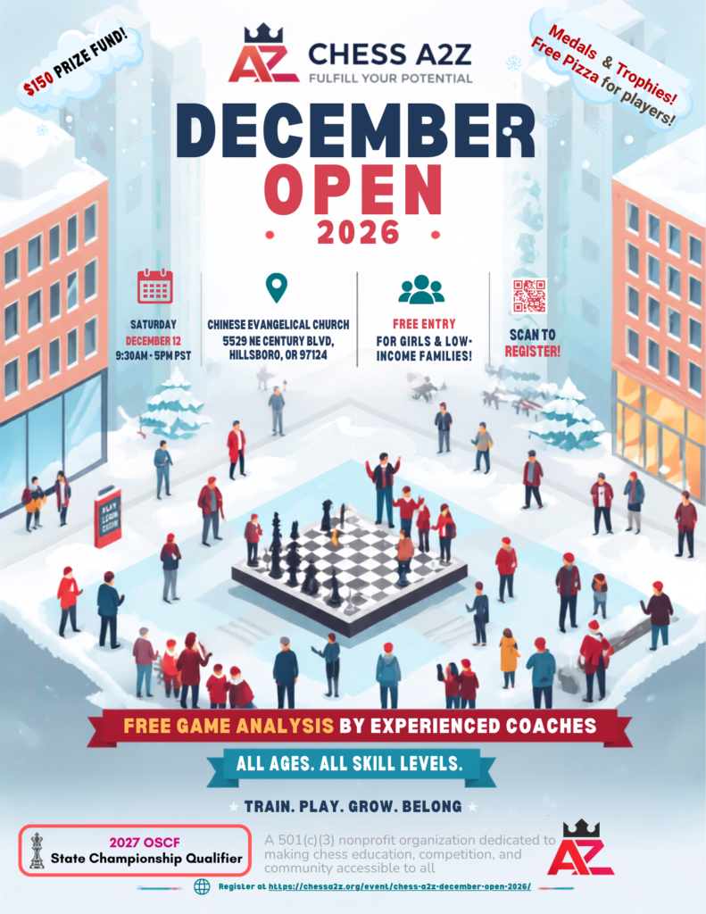 Chess A2Z December Open 2026