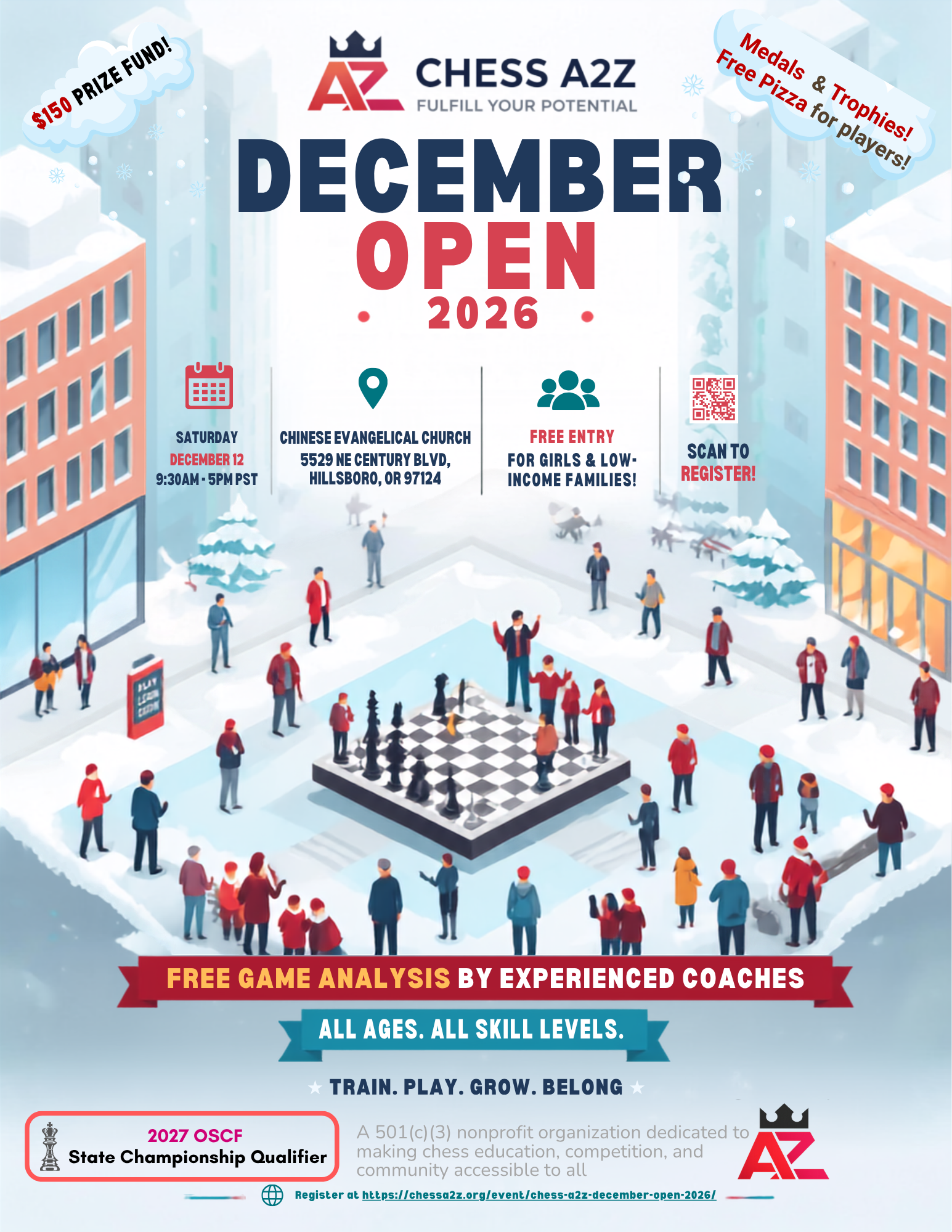 Chess A2Z December Open 2026