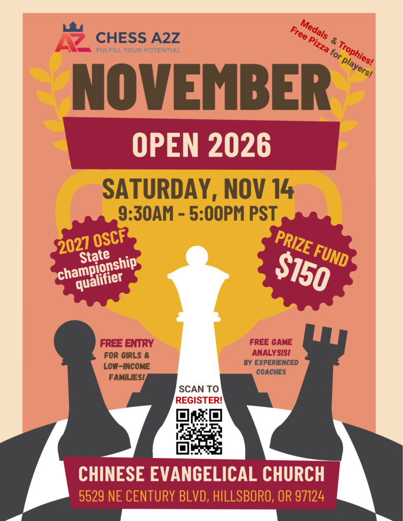 Chess A2Z November Open 2026